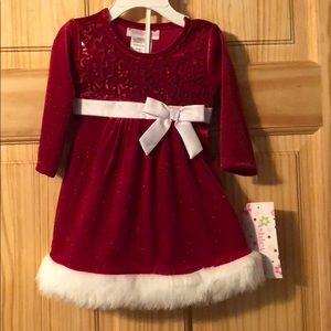 Ashley Ann Red Mrs Claus Dress